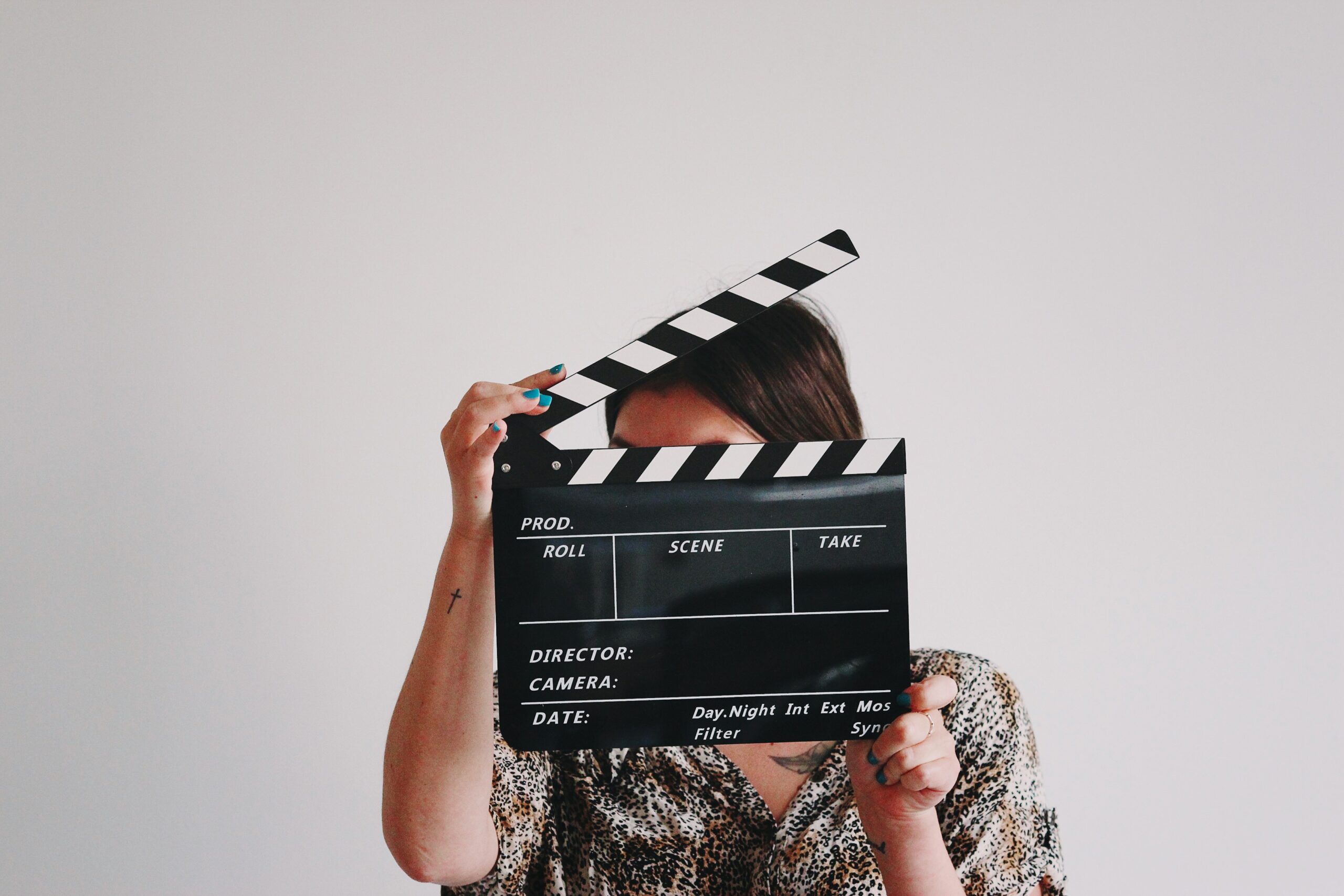 Cinema and filmmaking editorial visual