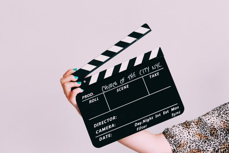 Film quote board representing movie culture and storytelling